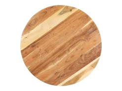 vidaxl Mesa auxiliar de madera maciza de acacia 68x68x56 cm^ Mesa De Apoio
