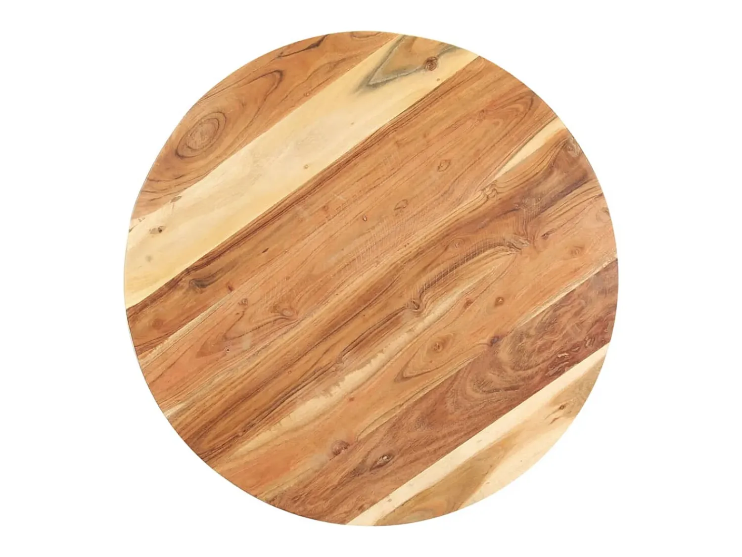 vidaxl Mesa auxiliar de madera maciza de acacia 68x68x56 cm^ Mesa De Apoio