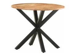 vidaxl Mesa auxiliar de madera maciza de acacia 68x68x56 cm^ Mesa De Apoio
