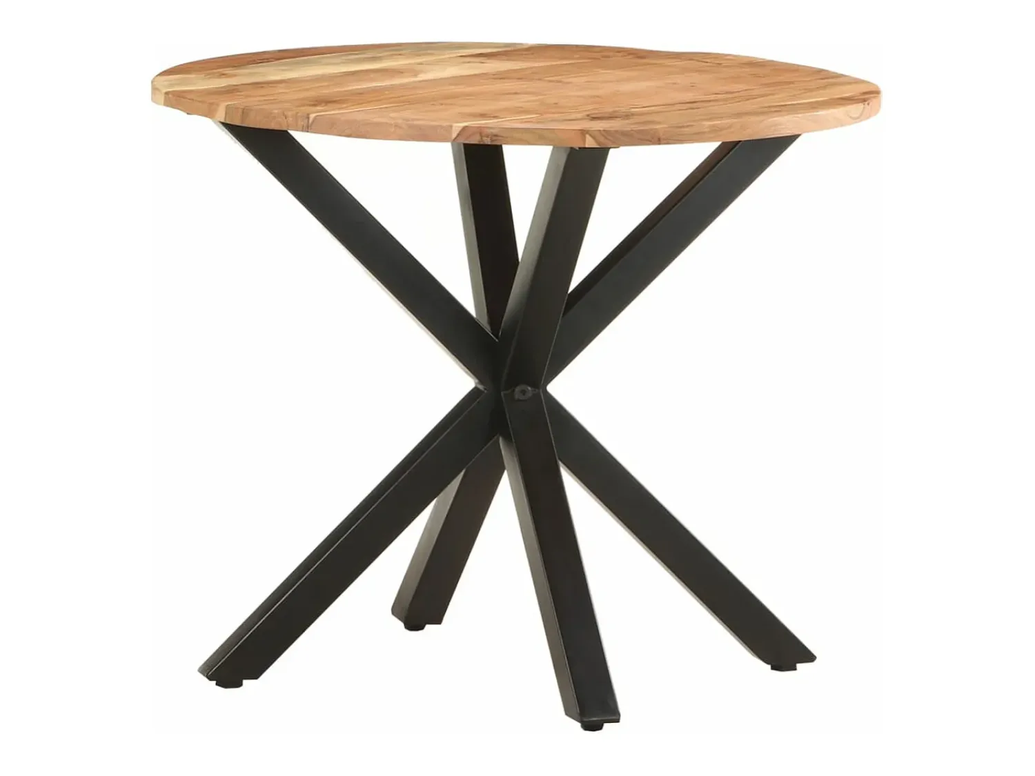 vidaxl Mesa auxiliar de madera maciza de acacia 68x68x56 cm^ Mesa De Apoio