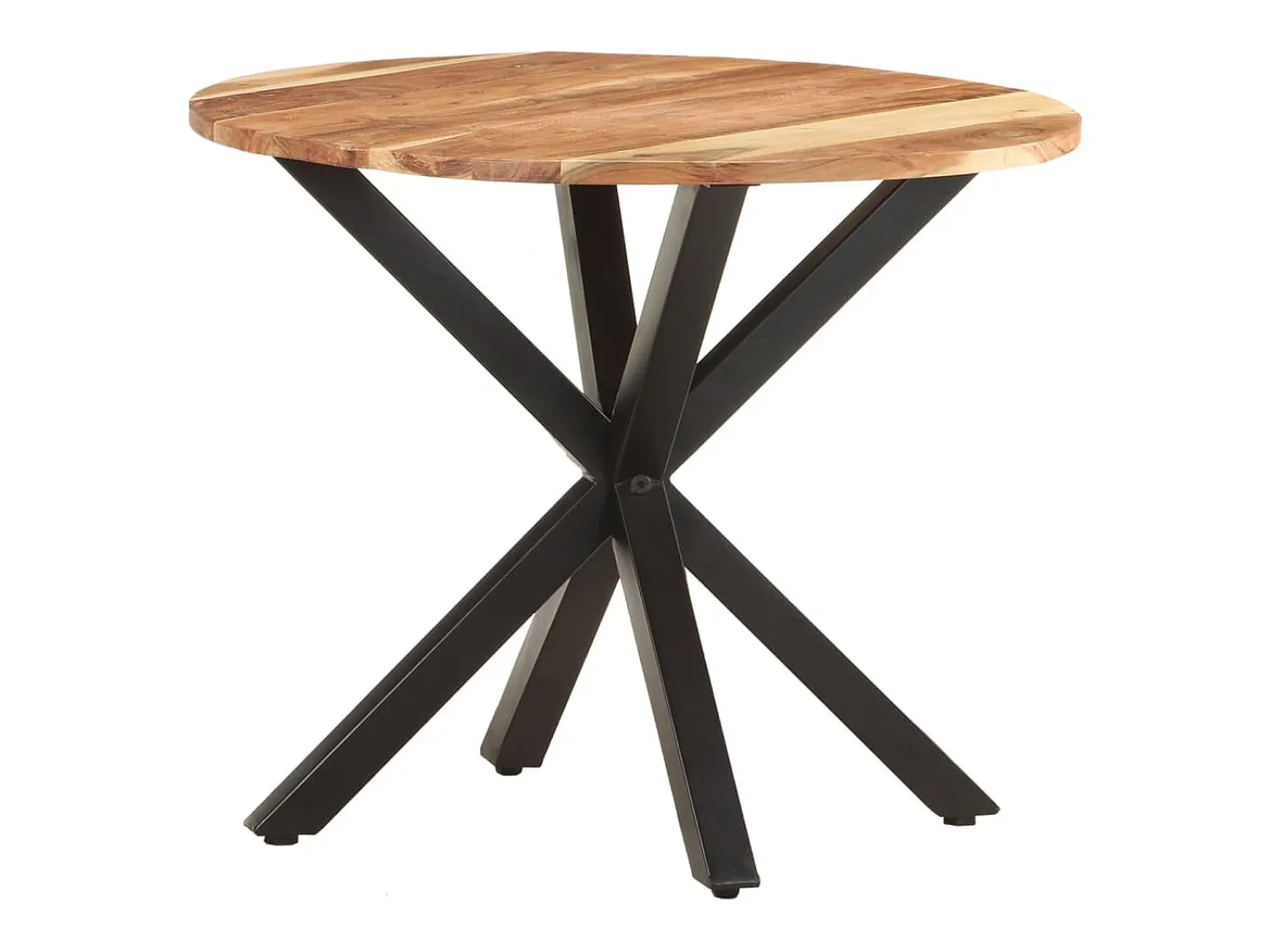 vidaxl Mesa auxiliar de madera maciza de acacia 68x68x56 cm^ Mesa De Apoio