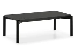 Teulat Mesa baixa preta 110x60 h40 cm^ Mesa De Centro