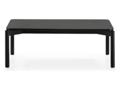 Teulat Mesa baixa preta 110x60 h40 cm^ Mesa De Centro