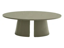 New Teulat Mesa baixa Ø110 h36 cm Verde