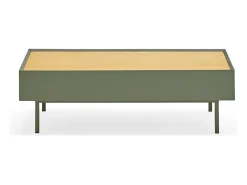 Mesa De Centro|Teulat Mesa baixa verde 110x60 cm Verde amu00eandoa