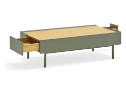 Mesa De Centro|Teulat Mesa baixa verde 110x60 cm Verde amu00eandoa