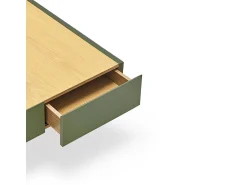 Mesa De Centro|Teulat Mesa baixa verde 110x60 cm Verde amu00eandoa