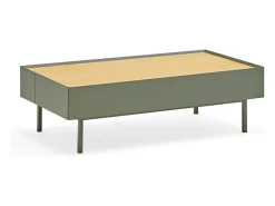 Mesa De Centro|Teulat Mesa baixa verde 110x60 cm Verde amu00eandoa
