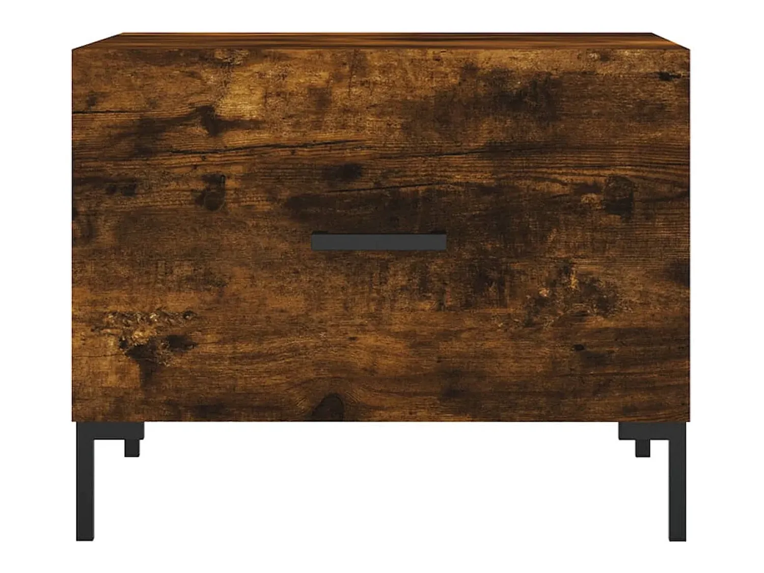 Mesa De Centro|vidaxl Mesa centro 2 pcs 50x50x40 cm madeira processada cor fumado Natural claro