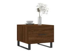 Sale Mesa centro 2 pcs 50x50x40 cm madeira proc. carvalho PT274651 Castanho