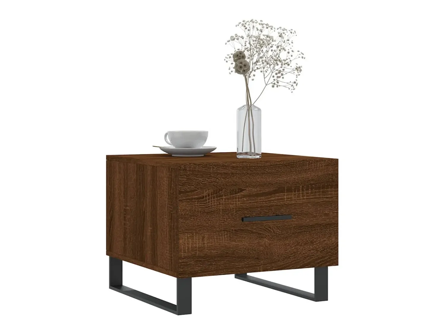 Sale Mesa centro 2 pcs 50x50x40 cm madeira proc. carvalho PT274651 Castanho