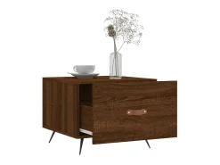 Hot Mesa centro 2 pcs 50x50x40 cm madeira proc. carvalho PT179843 Castanho