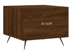 Hot Mesa centro 2 pcs 50x50x40 cm madeira proc. carvalho PT179843 Castanho