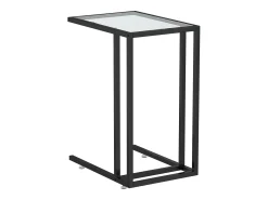 Mesa De Centro* Mesa centro ao computador 50x35x65 cm vidro temp. PT584005 Transparente