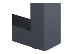 Mesa De Centro* Mesa centro c/ arestas vivas 60x60x40cm acácia maciça PT116558 Cinzento