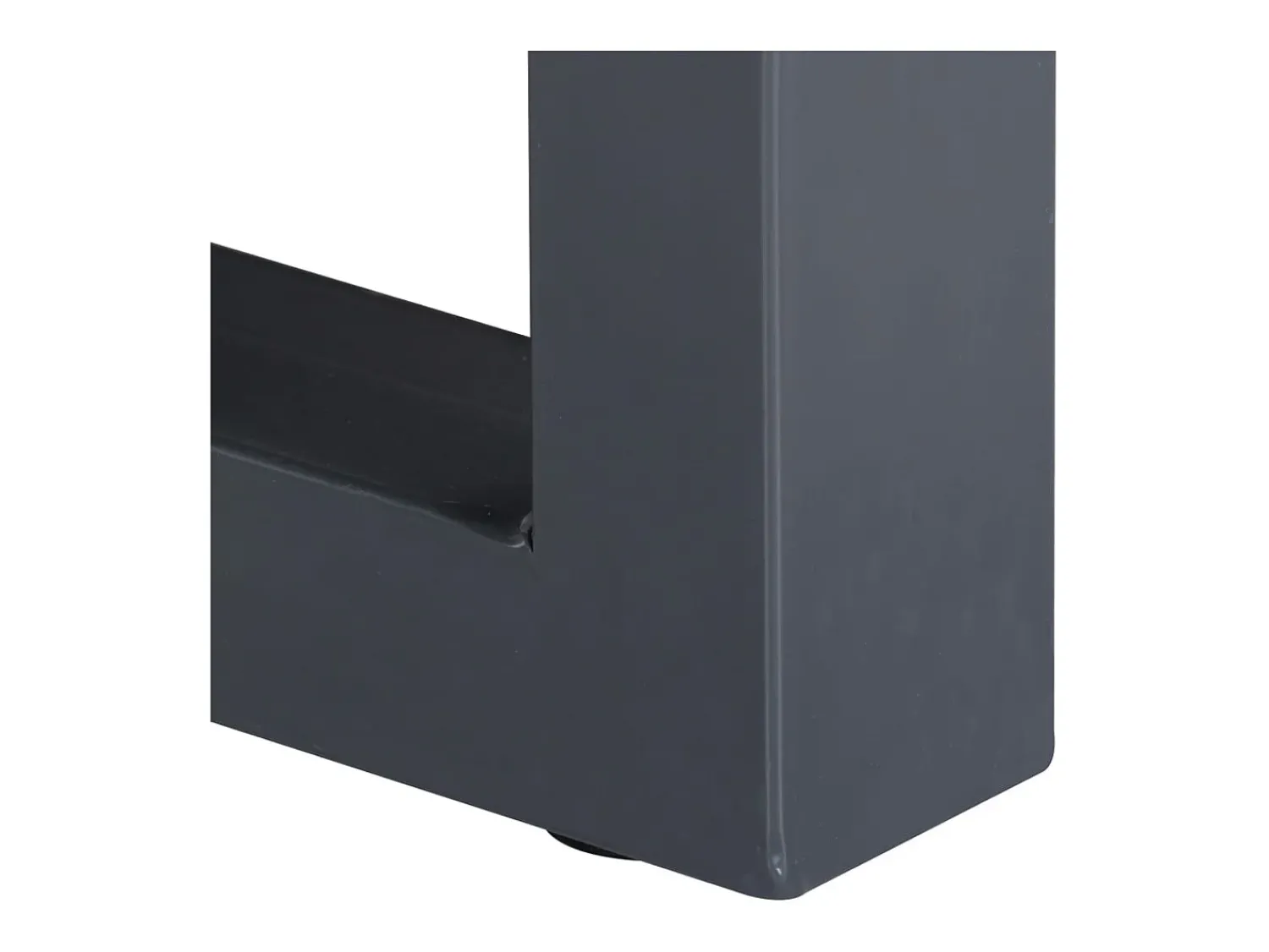 Mesa De Centro* Mesa centro c/ arestas vivas 60x60x40cm acácia maciça PT116558 Cinzento