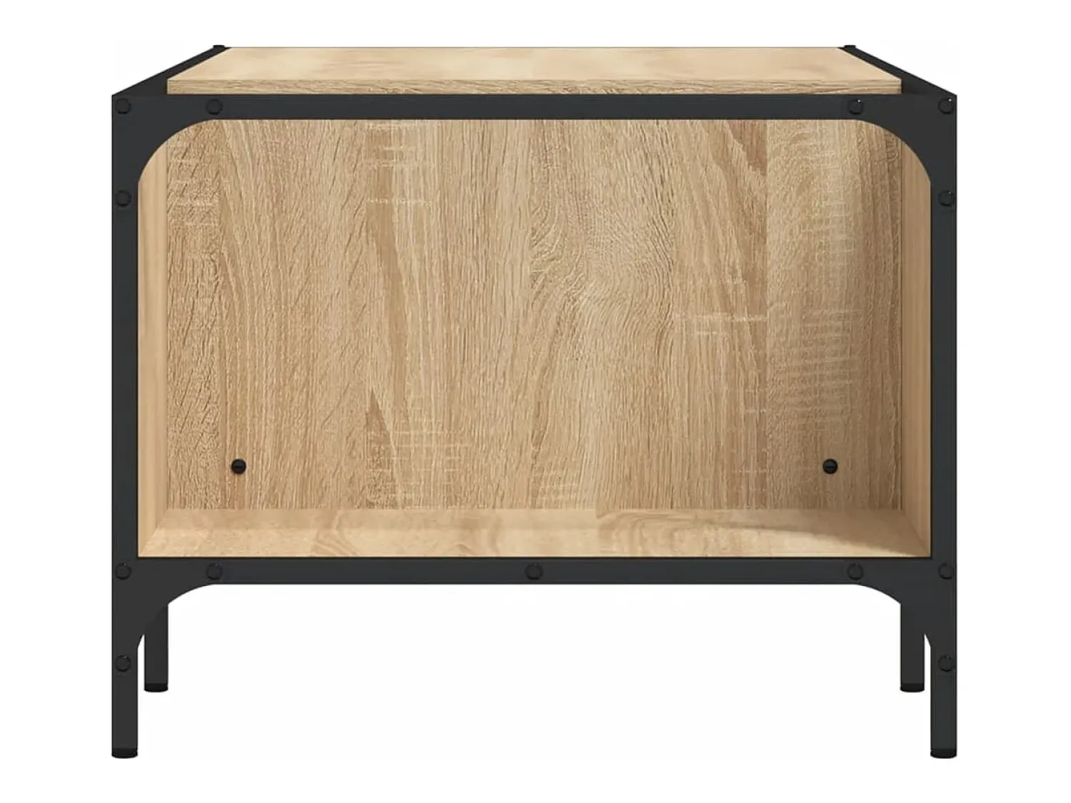 Mesa De Centro*vidaxl Mesa centro c/ prateleira derivados de madeira carvalho sonoma Natural claro