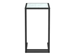 Mesa centro computador mármore 50x35x65cm vidro temperado PT827447^ Mesa De Centro
