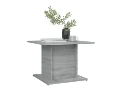 Hot Mesa centro 55,5x55,5x40 cm contraplacado carvalho sonoma cinza PT650446 Cinzento