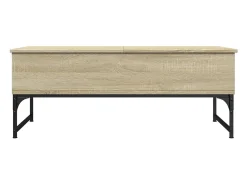 Sale Mesa centro 100x50x40 cm deriv. madeira/metal carvalho sonoma PT975930 Castanho