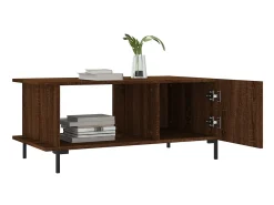 Online Mesa centro 90x50x40 cm derivados de madeira carvalho PT394857 Castanho