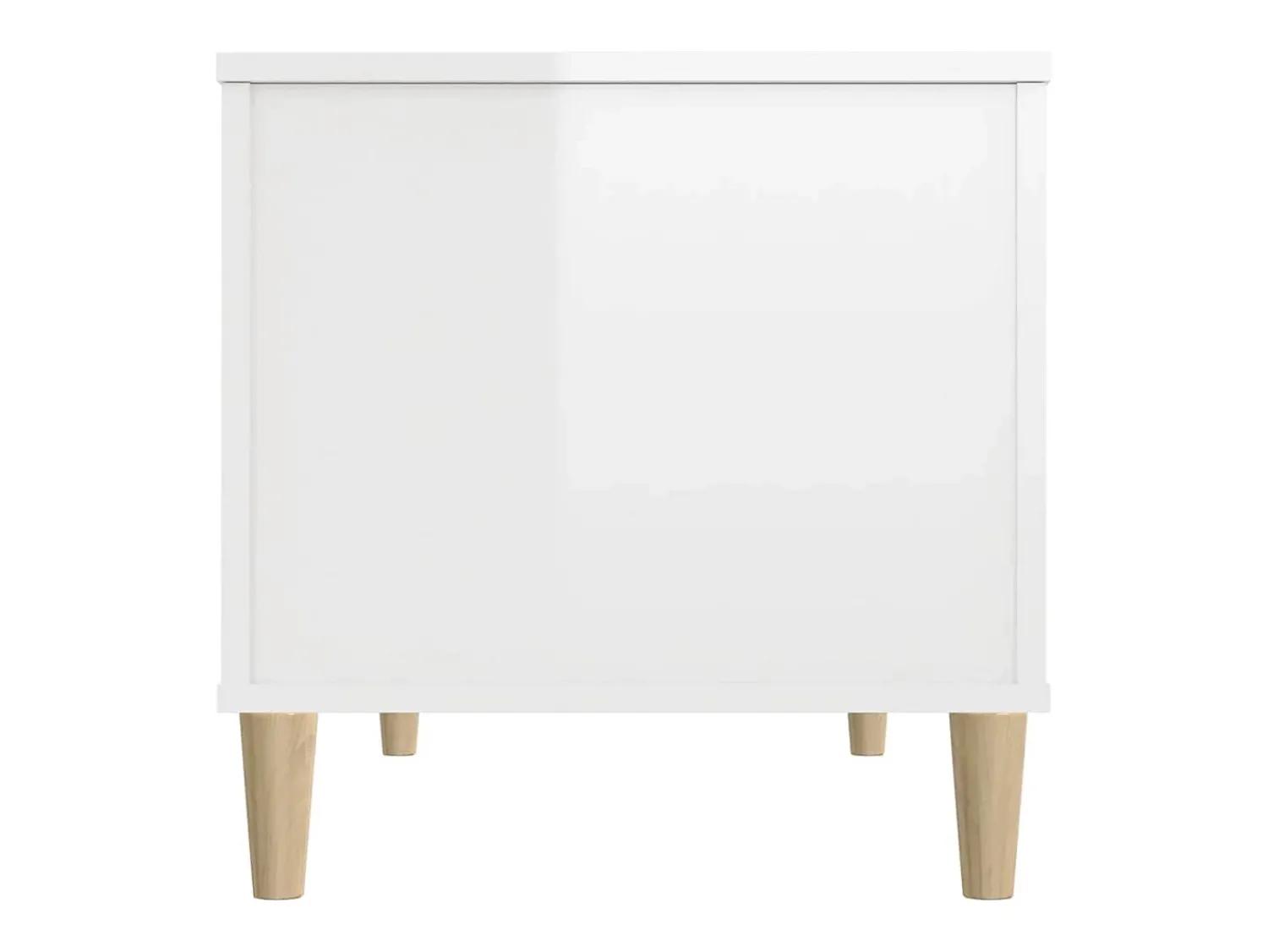 vidaxl Mesa centro 90x44,5x45 cm derivados de madeira brilhante^ Mesa De Centro