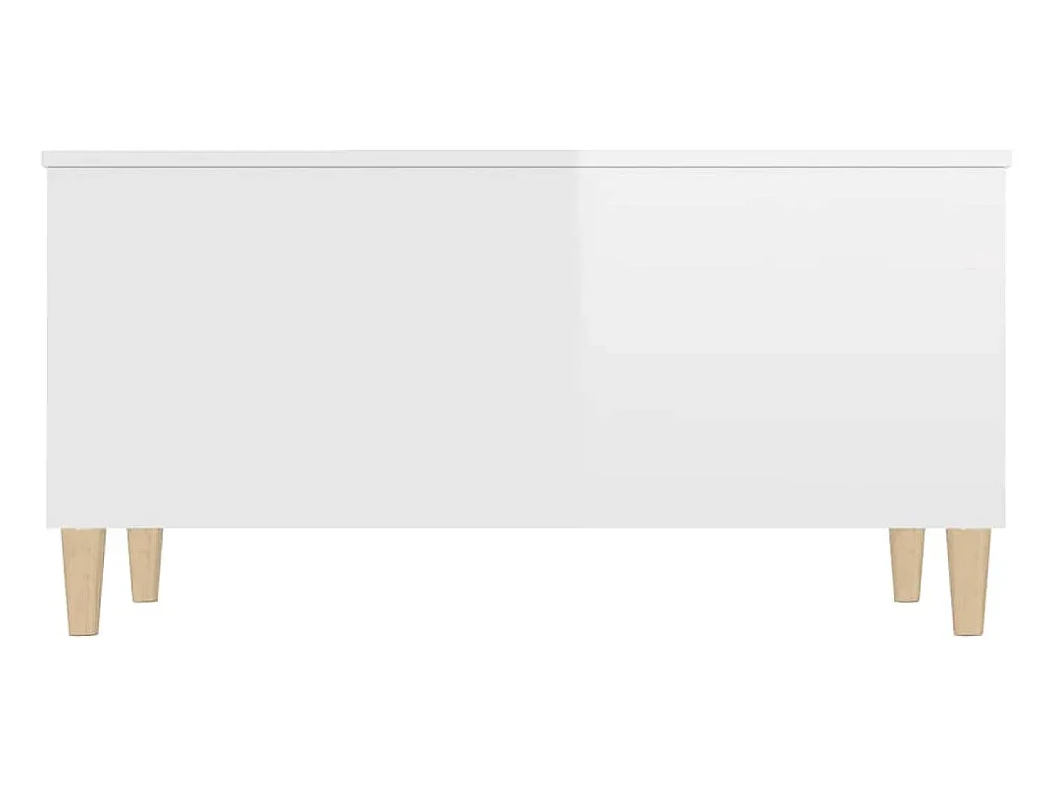 vidaxl Mesa centro 90x44,5x45 cm derivados de madeira brilhante^ Mesa De Centro