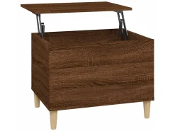 Mesa centro 60x44,5x45 cm derivados madeira carvalho PT596509^ Mesa De Centro