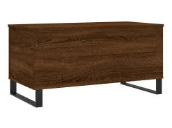 Mesa De Centro| Mesa centro 90x44,5x45 cm derivados madeira carvalho PT318492 Castanho
