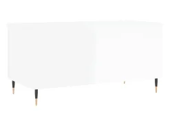 Mesa centro 90x44,5x45 cm derivados de madeira brilhante PT481181^ Mesa De Centro