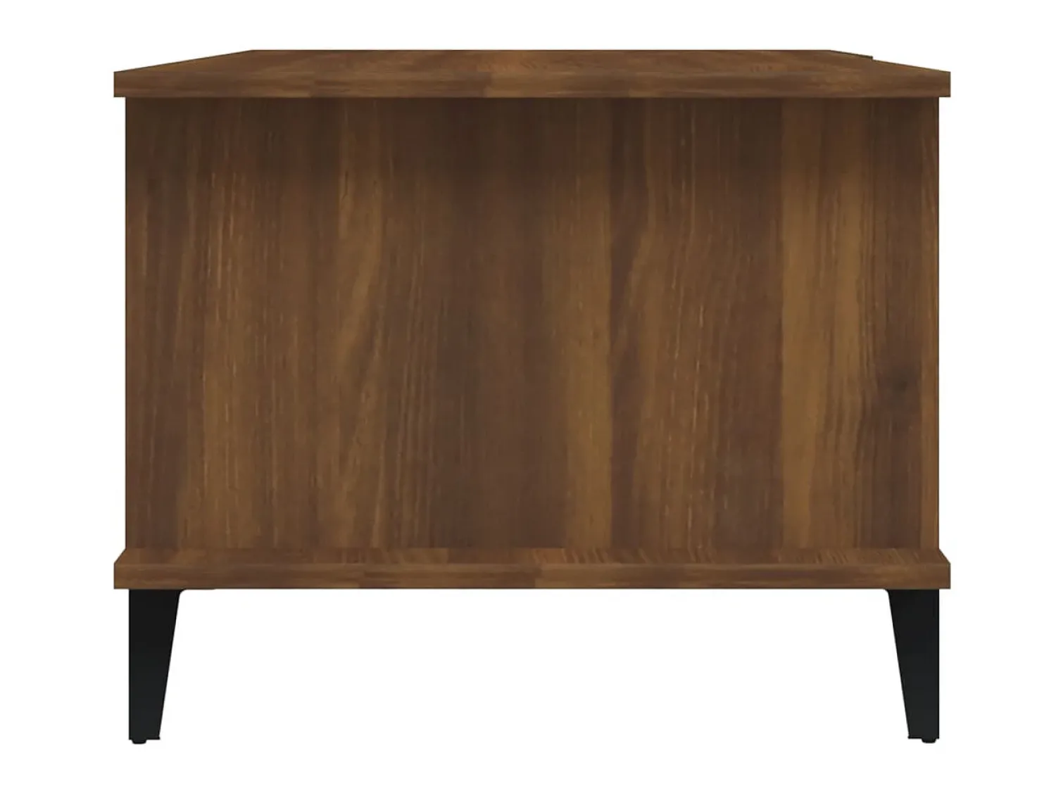 Mesa De Centro* Mesa centro 90x50x40 cm derivados de madeira carvalho PT338175 Castanho