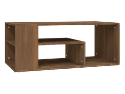 Mesa De Centro*vidaxl Mesa centro 100x50x40 cm derivados de madeira carvalho castanho Natural claro