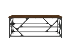 Mesa centro 100x50x40 cm derivados de madeira carvalho PT584863^ Mesa De Centro