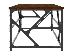 Mesa centro 100x50x40 cm derivados de madeira carvalho PT584863^ Mesa De Centro