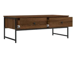 Mesa De Centro| Mesa centro 101x49x39,5 cm derivados madeira carvalho PT866735 Castanho