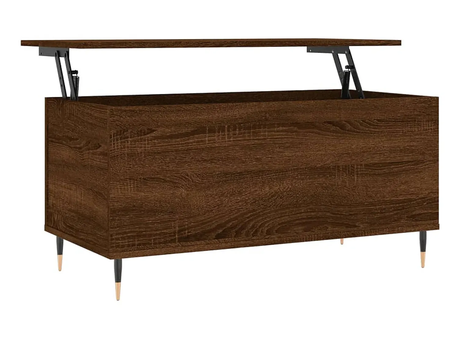Sale Mesa centro 90x44,5x45 cm derivados madeira carvalho PT817565 Castanho