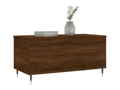 Sale Mesa centro 90x44,5x45 cm derivados madeira carvalho PT817565 Castanho