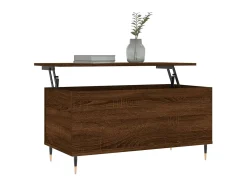 Sale Mesa centro 90x44,5x45 cm derivados madeira carvalho PT817565 Castanho