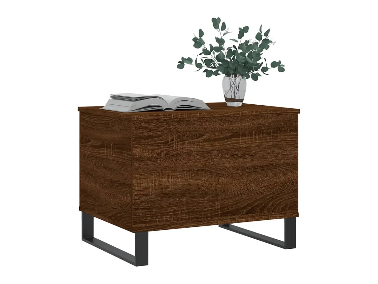 Sale Mesa centro 60x44,5x45 cm derivados madeira carvalho PT158848 Castanho