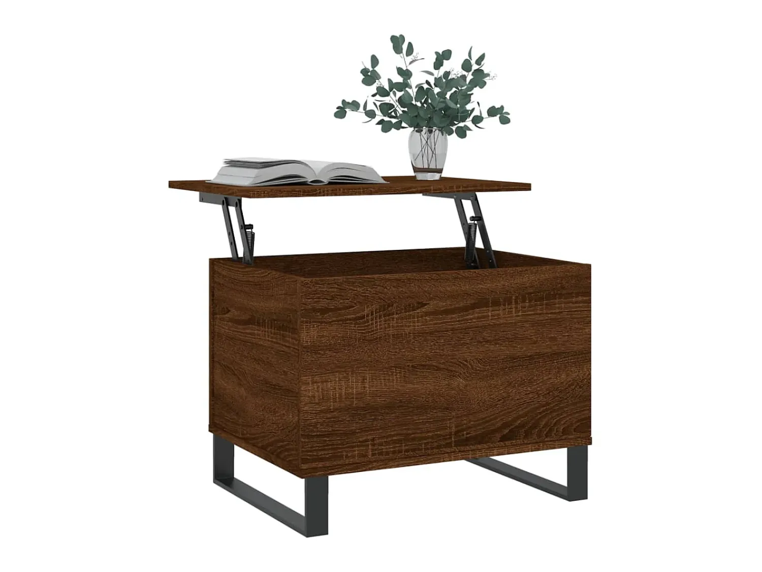 Sale Mesa centro 60x44,5x45 cm derivados madeira carvalho PT158848 Castanho
