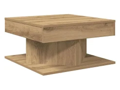 vidaxl Mesa centro 55x55x30 cm derivados de madeira carvalho artisiano^ Mesa De Centro