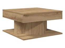 vidaxl Mesa centro 55x55x30 cm derivados de madeira carvalho artisiano^ Mesa De Centro