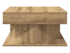 vidaxl Mesa centro 55x55x30 cm derivados de madeira carvalho artisiano^ Mesa De Centro