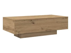 vidaxl Mesa centro 100x49,5x31 cm derivados madeira carvalho artisiano^ Mesa De Centro