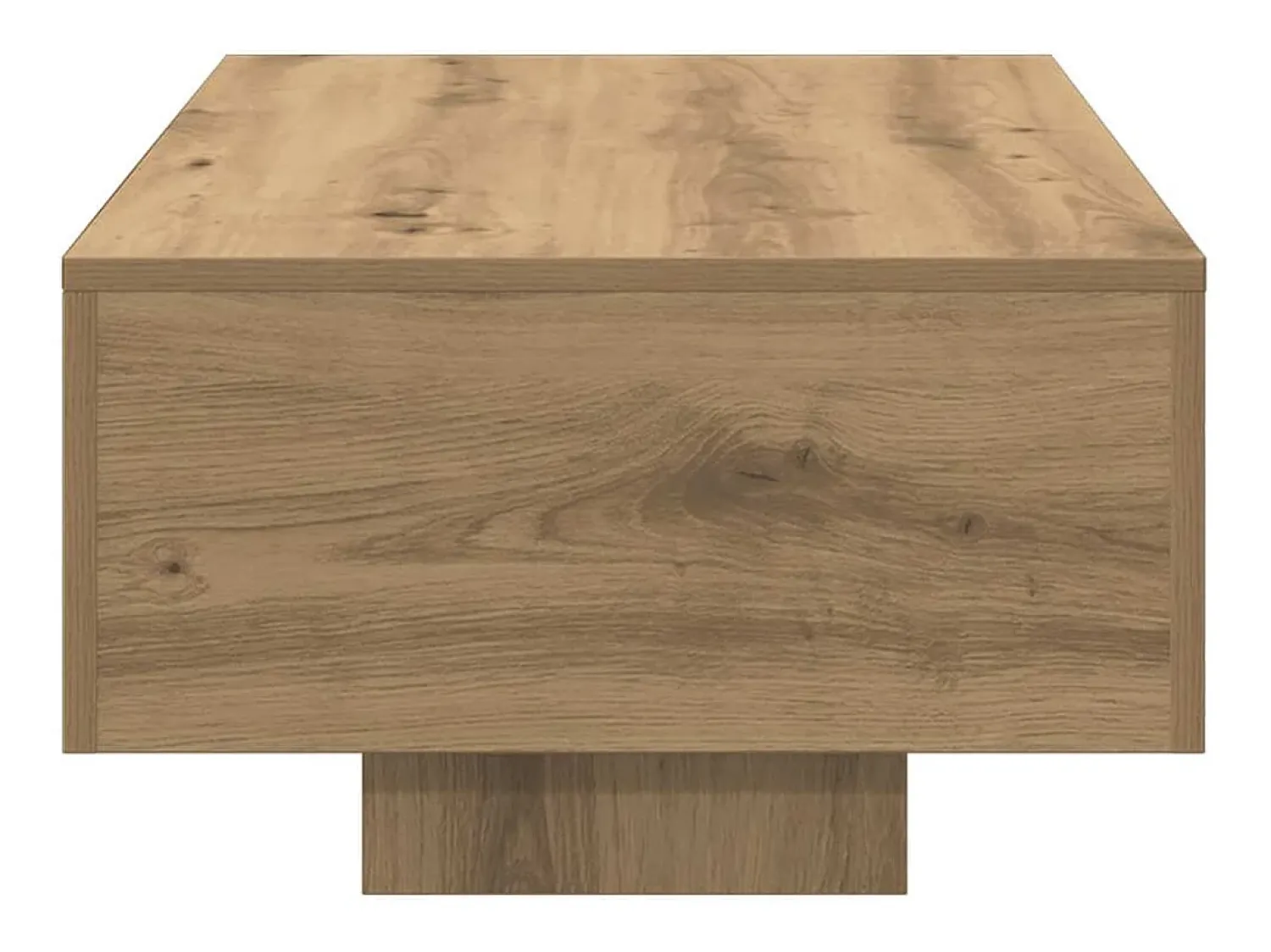 vidaxl Mesa centro 100x49,5x31 cm derivados madeira carvalho artisiano^ Mesa De Centro