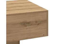 vidaxl Mesa centro 100x49,5x31 cm derivados madeira carvalho artisiano^ Mesa De Centro