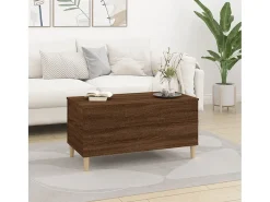 Mesa De Centro* Mesa centro 90x44,5x45 cm derivados madeira carvalho PT735438 Castanho