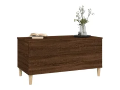 Mesa De Centro* Mesa centro 90x44,5x45 cm derivados madeira carvalho PT735438 Castanho