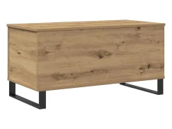 Sale vidaxl Mesa centro 90x44,5x45 cm derivados madeira carvalho artisiano Natural claro