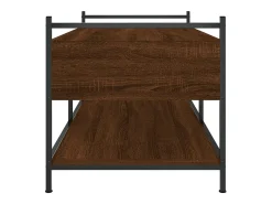 Mesa De Centro|vidaxl Mesa centro 99x50x50 cm derivados de madeira carvalho castanho Natural claro